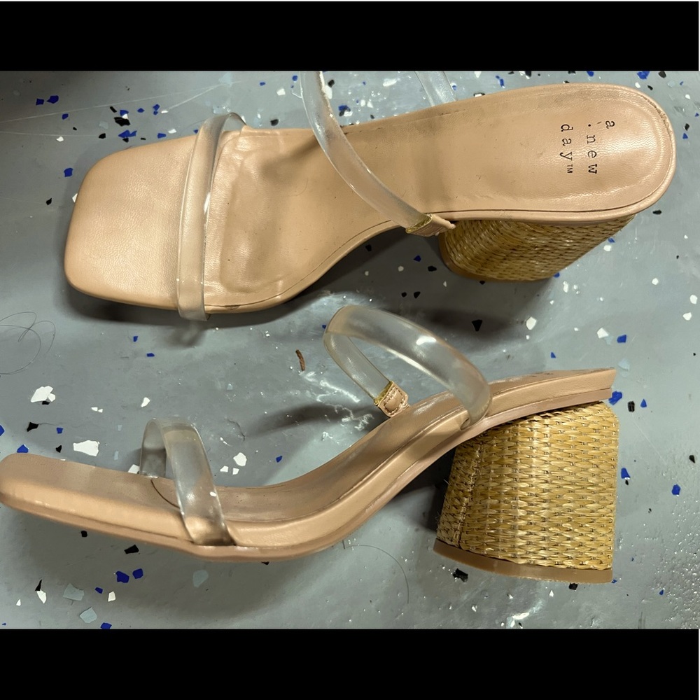 Block heel summer sandal